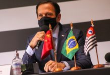 Embaixador da China confirma ao Governo de SP envio de insumos para vacina até o dia 3 de fevereiro