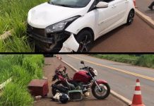 Morre motociclista, morador de Meridiano, atingido por carro em rodovia