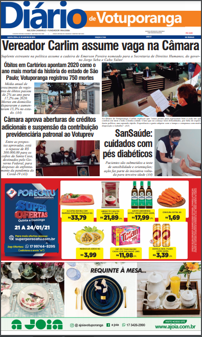 Falecimentos – Diário de Votuporanga