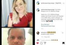 Santa Casa orienta sobre a Dengue em live