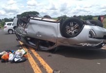 Motorista que provocou acidente que matou casal avançou sinal de parada obrigatória