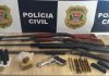 Seis pessoas são presas em operação contra tráfico de drogas e armas na região