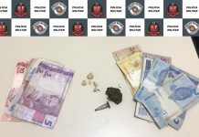 No bairro Pró-Povo, Polícia Militar detém dupla por tráfico de drogas