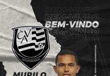 Votuporanguense anuncia a contratação do atacante Murilo Oliveira, ex-Botafogo-SP