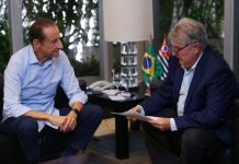 Seba se reúne com Skaf para discutir projetos para Votuporanga