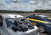 Polícia apreende tabletes de haxixe na BR-153 e dupla é presa em Rio Preto