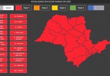 Covid-19: Estado de São Paulo regride para a fase vermelha do Plano SP