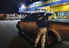 Caminhonete adulterada é apreendida pela polícia na BR-153