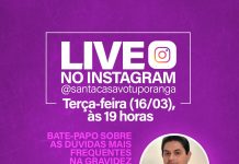 Santa Casa realiza live nesta terça-feira