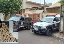 DISE prende dupla com 200 kg de maconha em Votuporanga