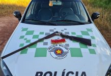 Polícia Ambiental prende caçador com licença vencida e arma ilegal em Nhandeara