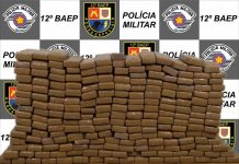 Jovem é preso após ser flagrado com mais de 200 tijolos de maconha dentro de casa em Araçatuba