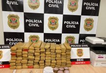 Trio é preso ao ser flagrado com 100kg de maconha dentro de carro em José Bonifácio