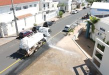 Vereador Nilton Santiago pede a desinfecção de ruas e avenidas de Votuporanga