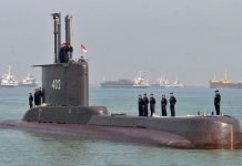 Indonésia: submarino tem capacidade de oxigênio de 72 horas