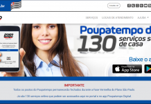 Postos do Poupatempo seguem fechados durante vigência da Fase Vermelha do Plano SP