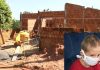 Voluntários começam a construir casa para família de menino atropelado por motociclista embriagado