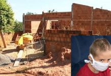 Voluntários começam a construir casa para família de menino atropelado por motociclista embriagado