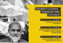 Secretaria da Cultura e Turismo realizará oficinas on-line neste mês