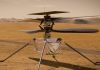 Helicóptero Ingenuity, da Nasa, faz voo teste com êxito em Marte