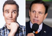 Justiça manda humorista retirar de redes sociais trechos de vídeos que trazem ofensas a Doria