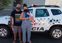 Policiais militares salvam bebê engasgado com leite materno em Ilha Solteira