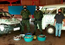 Polícia Ambiental multa trio em mais de R$ 6 mil por pesca irregular em Indiaporã