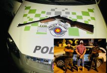 Homem é preso por porte ilegal de arma de fogo e caça de animais silvestres