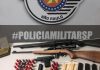 Homem é preso com arsenal de armas em Valentim Gentil após agredir a mulher