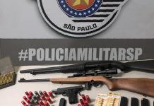 Homem é preso com arsenal de armas em Valentim Gentil após agredir a mulher