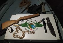 Polícia Ambiental prende dupla por porte ilegal de arma e caça na área rural de Santa Fé do Sul
