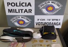 Polícia Militar prende suspeito de furtar residência em Votuporanga