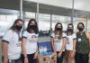 Garotas Arco-íris e Demolays fazem doação para Santa Casa