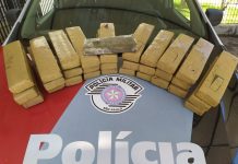 Homem é preso após ser flagrado com tijolos de maconha em Araçatuba