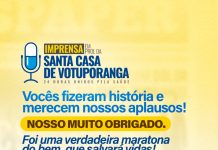“Imprensa em prol da Santa Casa”: R$ 85 mil em doações