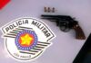 Mototaxista é preso com arma roubada em Votuporanga