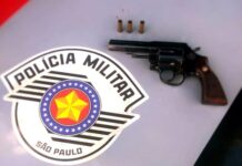 Mototaxista é preso com arma roubada em Votuporanga