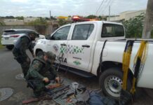 Homem é preso após ser flagrado com armas em mandado de busca e apreensão