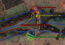 Com uso de imagens via satélite, Polícia Ambiental constata ampliação de represa e multa propriedade rural