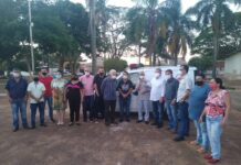 Vereadores participam de entrega de ambulância e anúncio de investimentos em Simonsen