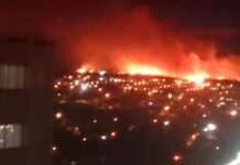 Queimada atinge canavial e mobiliza bombeiros em Catanduva