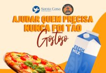 Pizzaria Famiglia faz campanha em prol da Santa Casa