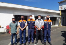 Defesa Civil de Votuporanga participa de treinamento contra incêndios