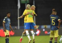 Copa América: Brasil vence Colômbia no fim em duelo com gol polêmico