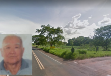 Idoso morre após ter carro atingido por caminhão na Rodovia Péricles Bellini