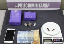 Força Tática prende suspeito de tráfico de drogas em Votuporanga