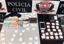 Trio é preso por tráfico de drogas em Valentim Gentil