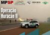 Polícia Militar Ambiental e Ministério Público divulgam resultados da Operação Huracán II