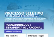 SanSaúde abre processo seletivo para fonoaudiólogos e terapeutas ocupacionais