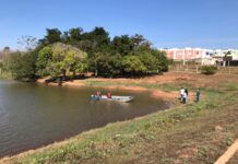 Saev Ambiental inicia processo de desassoreamento da Represa Municipal